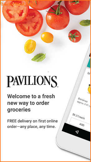 Pavilions Online Shopping screenshot