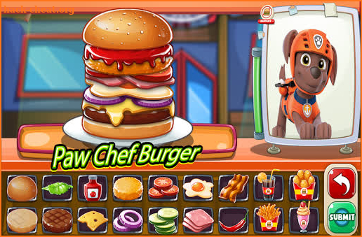 Paw Burger Chef Patrol screenshot