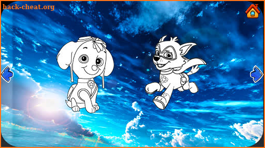 Paw Coloring Puppy Patrol For Kids screenshot