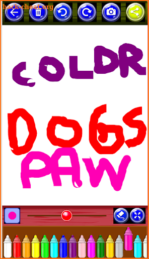 PAW Dogs Patrol Drawing Coloring screenshot