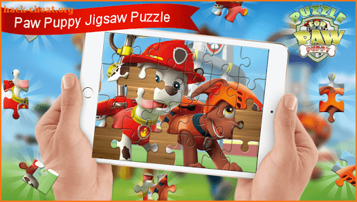 Paw jigsaw puzzle Patrol pupy screenshot