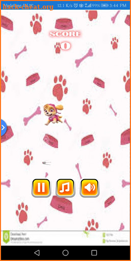 Paw Patrol flying game screenshot