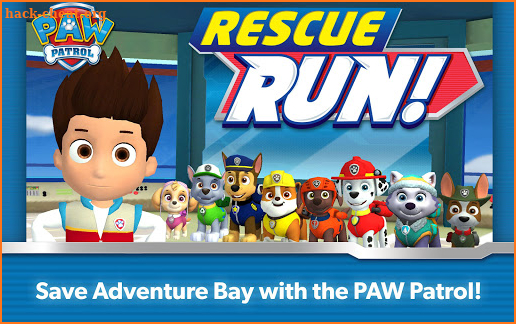 PAW Patrol Rescue Run HD screenshot