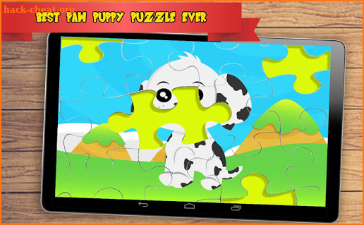 Paw Puppy Jigsaw Puzzle screenshot