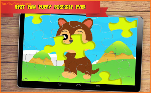 Paw Puppy Jigsaw Puzzle screenshot