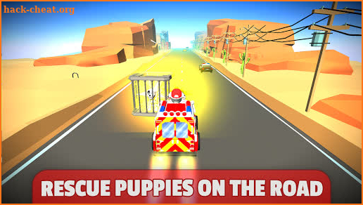 Paw Puppy On The Road Patrol Rescue screenshot