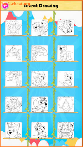 Paw Pups Coloring Ryder Book For kids screenshot