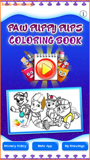Paw Pups Heroes Coloring Book screenshot
