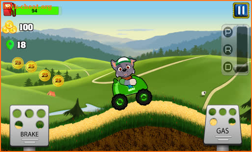 Paw Racing Roller Coaster Patrol screenshot