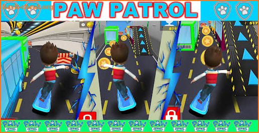 Paw Ryder skate Subway Patrol screenshot