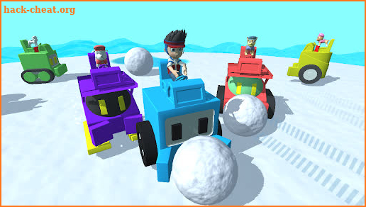 Paw Ryder Snowball Patrol 3D Battle screenshot