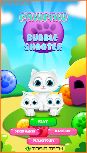 PawPaw Bubble Shooter screenshot