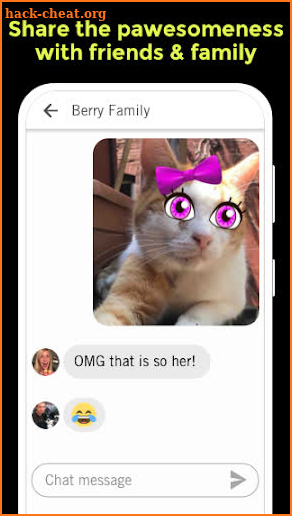 Paww Snap Pet Pic Sticker App screenshot