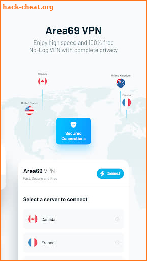 Pawxy - Private VPN Browser screenshot
