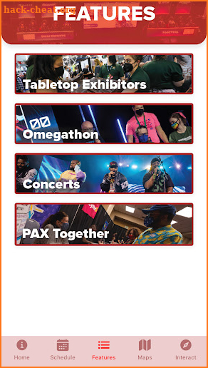 PAX App screenshot