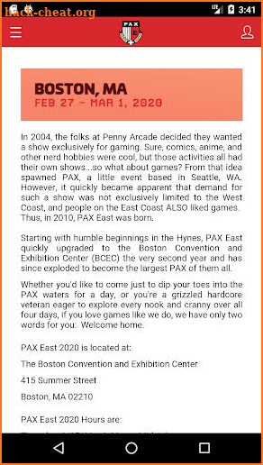 PAX East 2020 screenshot