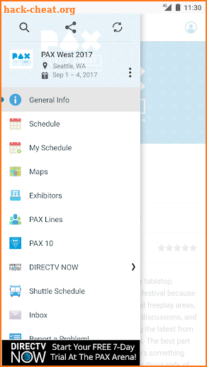 PAX West Mobile App screenshot