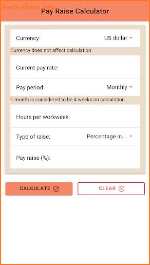 Pay Calculator Plus - Pay Check & Pay Raise screenshot