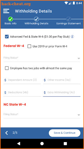 Pay Stub Generator: Get Paycheck Stubs Online screenshot