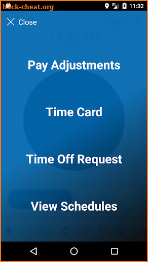 Paychex Time Kiosk screenshot