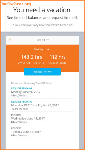 Paycor Mobile screenshot