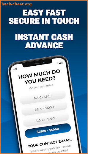 Payday advance: Money loan app screenshot