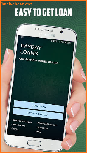 Payday Loans USA - Borrow money online screenshot