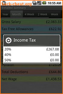 PAYE Tax Calculator Pro screenshot