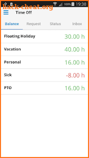Paylocity Mobile screenshot