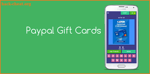 Paypal Gift Cards screenshot