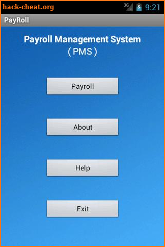 PayRoll screenshot