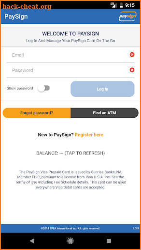 PaySign® screenshot