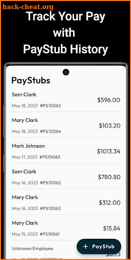 PayStub: PaySlip PDF Generator screenshot