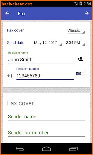 PC-FAX.com FreeFax screenshot