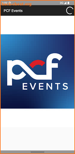 PCF Events screenshot