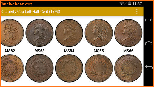 PCGS Photograde - US Coin Grading with Images screenshot