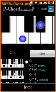 PChord  (Piano Chord Finder) screenshot