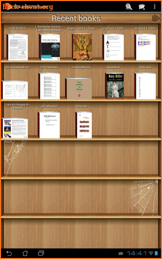 PDF and DJVU Reader screenshot