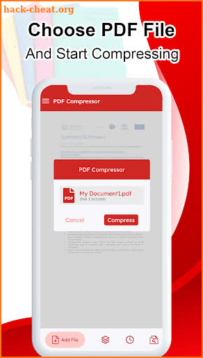 PDF Compressor - PDF Viewer screenshot