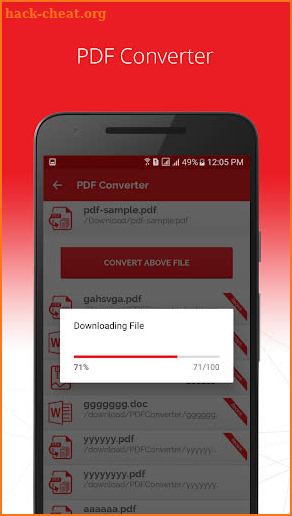 PDF Converter Free screenshot