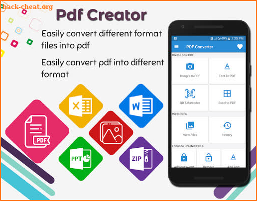 PDF creator: Documents & Image to pdf converter screenshot