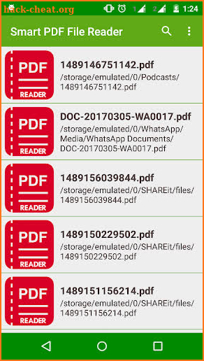 PDF File Reader screenshot