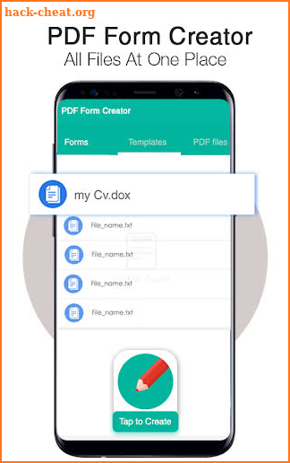 PDF form Creator – PDF Editor & CV Maker screenshot