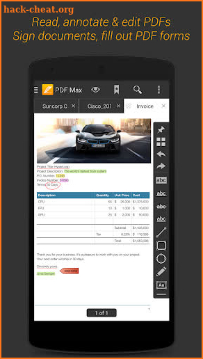 PDF Max - The #1 PDF Reader! screenshot
