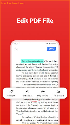 PDF Reader screenshot