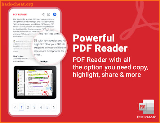 PDF Reader 2021 – PDF editor, Scanner &  Viewer screenshot