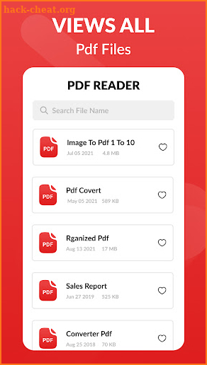 PDF Reader 2021 - PDF Viewer screenshot