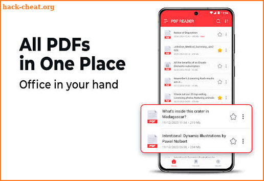 PDF Reader, All PDF Viewer screenshot