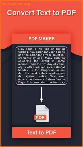 PDF Reader & Maker: Convert Text & Image to PDF screenshot
