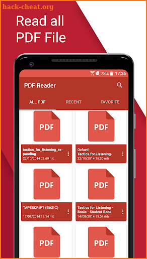PDF Reader & PDF Editor 2018 screenshot